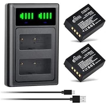 Pickle Power NP-W126s NP-W126 akumulators un dubul