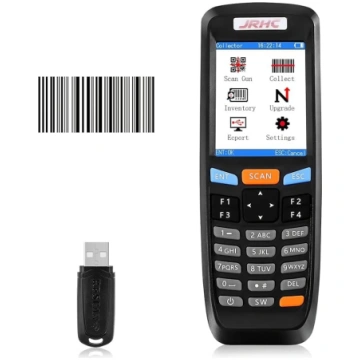 JRHC kabelloser 2D-Barcode-Scanner, tragbarer Inve
