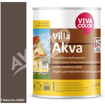 VIVACOLOR Villa Akva 9 L BROWN Averto