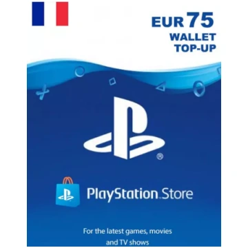 Francijas PSN 75 EUR Dāvanu Karte Sony
