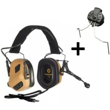 EARMOR M32 PLUS Electronic Tactical Headset, Headb