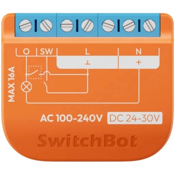 Viedais relejs SwitchBot 1PM Matter un enerģijas m
