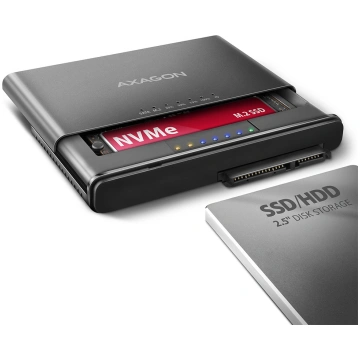 Axagon USB 3.2 Gen 2 adapter for connecting NVMe M