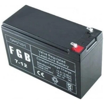 BATTERY 12V 7AH VRLA/FGB7-12 EMU