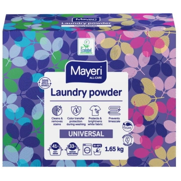 MAYERI All-Care Universal veļas pulveris 1,65kg