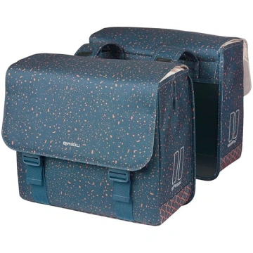 Basil Flair dubultā velosipēda soma - 35 L, zila, 