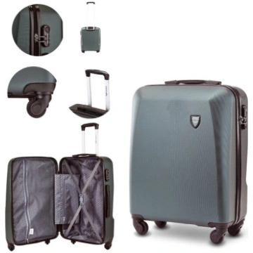 Maza Kabīnes Čemodāna Wings Plover 20" Dark Green