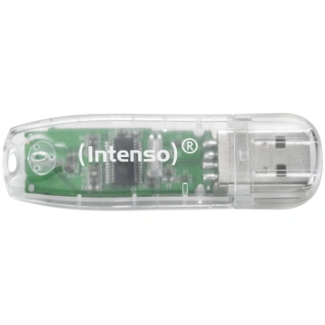 MEMORY DRIVE FLASH USB2 32GB/TRANSPARENT 3502480 I