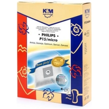 K&M Vacuum cleaner bag PHILIPS / CONCEPT / SENCOR 