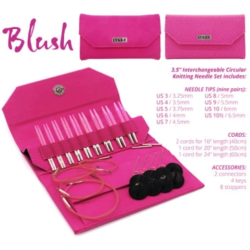 LYKKE Blush 3.5" Interchangeable needle set