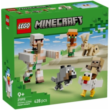LEGO Blocks Minecraft 21592 Chicken Jockey Desert