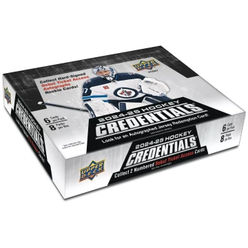2024-25 Upper Deck Credentials Hockey Hobby Hobby 