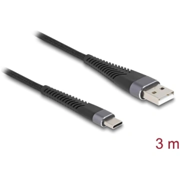 Delock USB 2.0 Cable USB Type-A male to USB Type-C