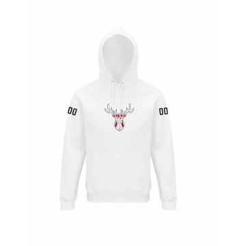 HK Sēļi hoodie balts ar izšuvumu - white / XL