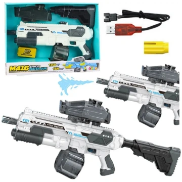 Ūdens pistole LEANToys M16 elektriskā ar 1350 ml r