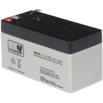 AKUMULATORS 12V/1.3AH-MWS