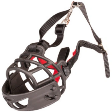 Duvo Plus Dog muzzle rubber, L - ergonomiskais uzp