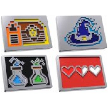 HyperX 8 Bit Series Magnetic Badge Aksesuārs