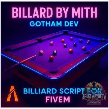 ???? BILLARD By Myth - GothamDEV (Script FiveM) ??