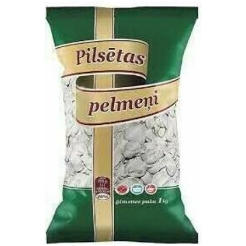 Pelmeņi Pilsētas Ģimenes paka 1kg