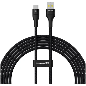 Baseus Flash 2 USB A uz USB C ātrās uzlādes kabeli
