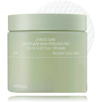 Celimax Ji Woo Gae Heartleaf BHA Peeling Pad spilv
