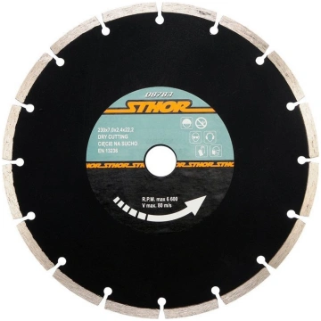 Dimanta griešanas disks (segments) HS 230mm (08783