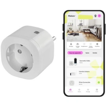 Omajin Smart Plug, FR, OSP-FR-01-EC, White