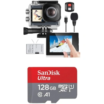icefox Action Cam 4K Ultra HD 20 MP zemūdens kamer