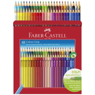 Krāsainie zīmuļi Faber Castell Colour Pencils, 48 