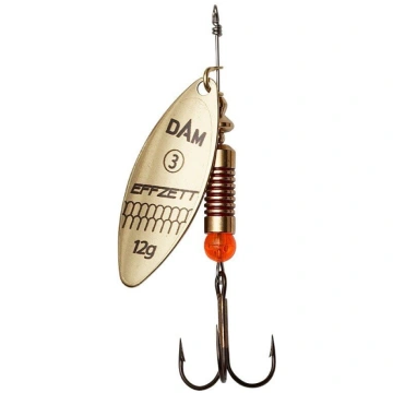 Vizulis rotējošs DAM FZ Predator Spinner Gold 12gr