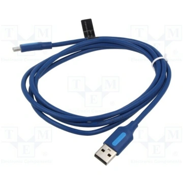 Cable; USB 2.0; USB A plug,USB B micro plug; nicke