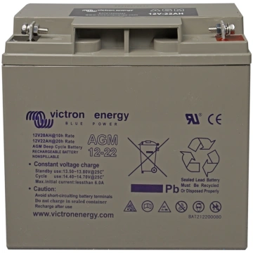Victron 12V/22Ah AGM Deep Cycle akumulators Victro