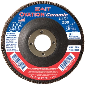 Sait Ovation 78320 ~ 4-1/2 Inch X 5/8 Inch - 11 Ty