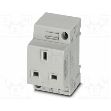 Connector: AC supply; socket; female; 13A; PIN: 3;