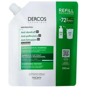 Šampūns, papildināšanai Dercos Anti-Dandruff Volum