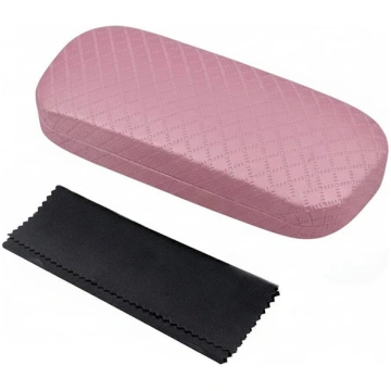 Briļļu futrālis ar salveti MARQEL – rozā, Pink Dia
