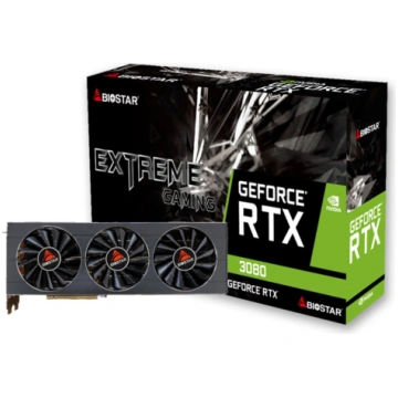 BIOSTAR GeForce RTX 3080 10GB graphics card (VN381