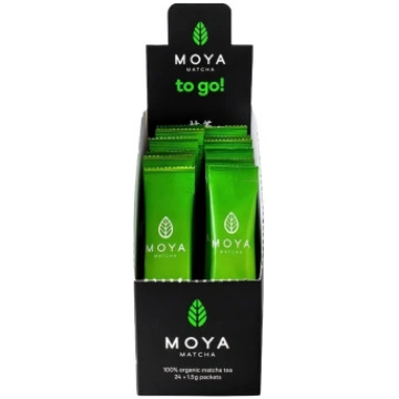 Ekoloģiskas matcha paciņas Moya Matcha To Go! Trad