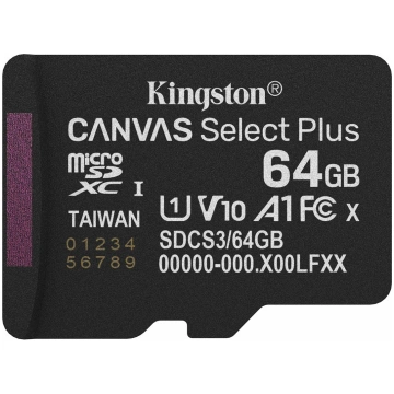 Kingston Canvas Select Plus - flash memory card - 