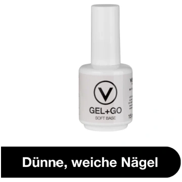 Gel + go soft base - bāze mīkstiem un plāniem nagi