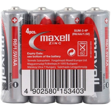 Maxell Bateria Aa / R6 4gab