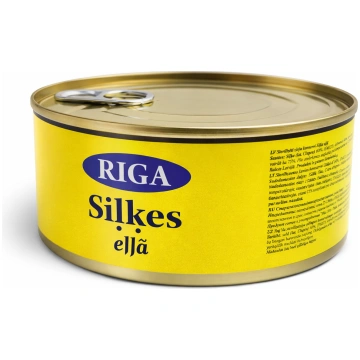 RIGA sterilizēta siļķe eļļā, 240 g