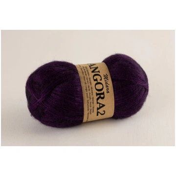 Angora 2 /Midara/ 100g #750 "Košs tumši violets ar