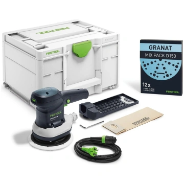 Ekscentra slīpmašīna Festool ETS 150/5 EQ-Plus