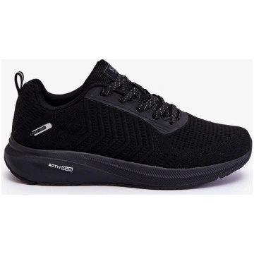 Klasyczne Męskie Sportowe Buty Czarne McBraun Boto