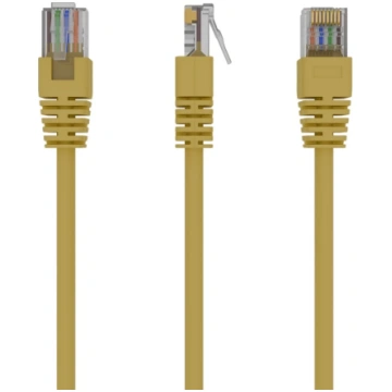 Tīkla kabelis Gembird PP12-0.5M/Y RJ-45 Cat5e 0,5m