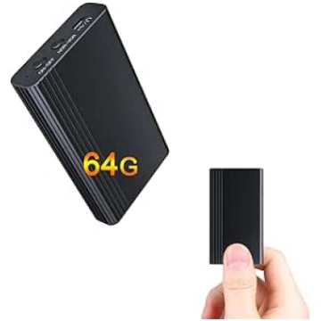 64 GB iebūvēts magnētiskais diktofons Mini, 2000 s