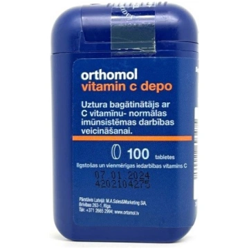Orthomol Vitamin C Depo tabletes N100