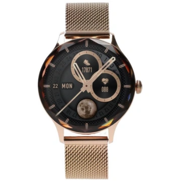 Garett Smartwatch Viva gold steel Viedpulkstenis A